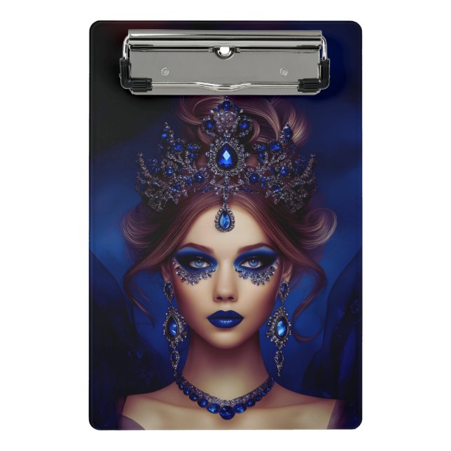 Lady Sapphire Mini Portapapeles (Anverso)