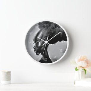 Lady Shy Bonito Reloj de mujeres africanas