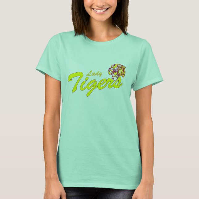Lady Tigers Jersey T-Shirt (Anverso)