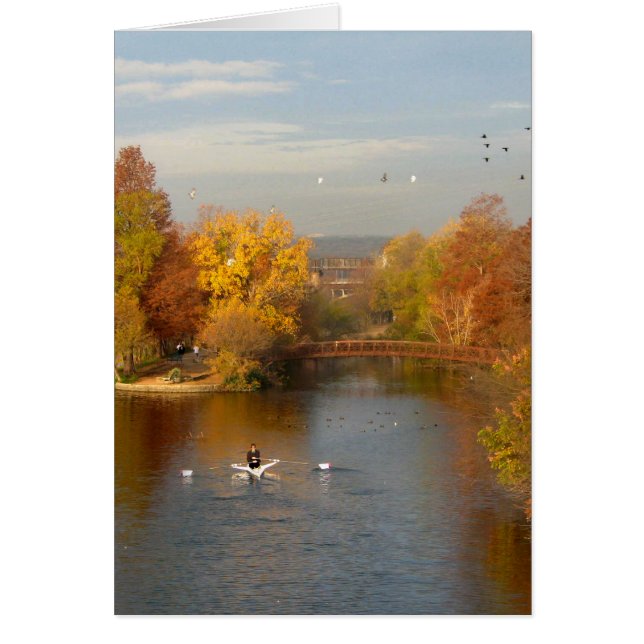 Ladybird Lake Fall Rower - Centro de Austin Texas (Frente)