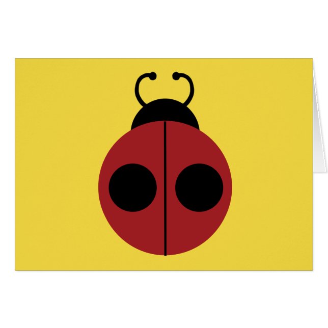 Ladybug 60s retro fresco amarillo (Anverso (Horizontal))