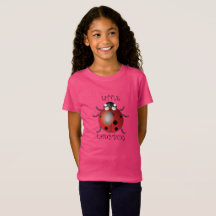 Ladybug - Camiseta fina de Jersey para Chicas
