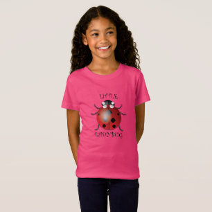 Ladybug - Camiseta fina de Jersey para Chicas