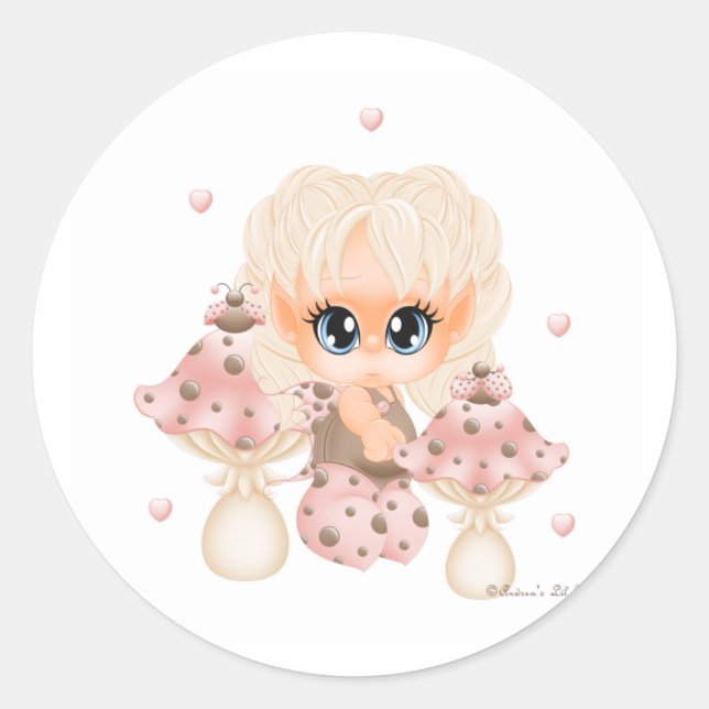 LadyBug Dreams - pegatinas (Anverso)