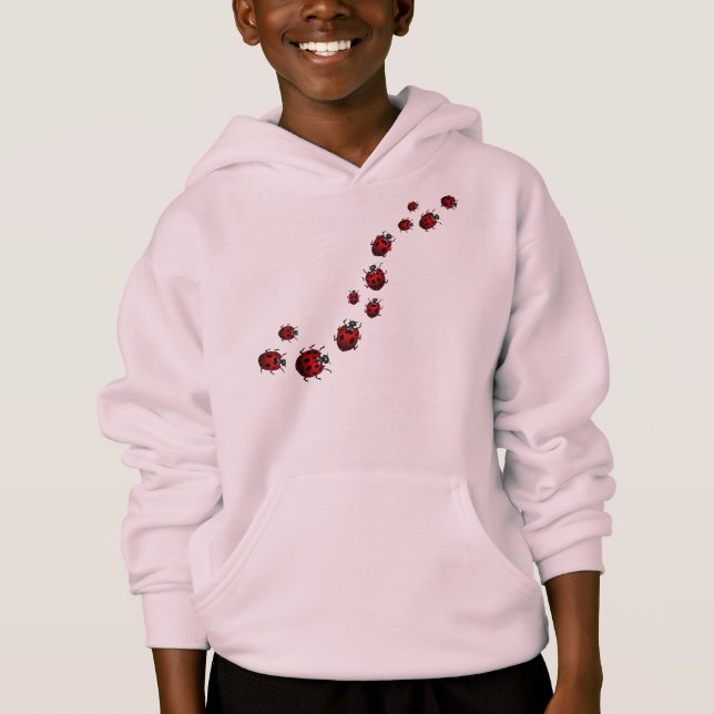 Ladybug Hoodie Kid's Ladybug Hoodie Shirt & Gifts (Anverso)