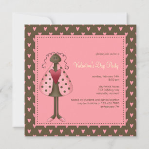 Ladybug : Invitación de El día de San Valentín