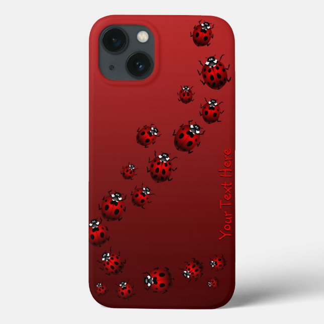 Ladybug iPhone 13 Funda Lady Bird Smartphone Funda (Reverso)