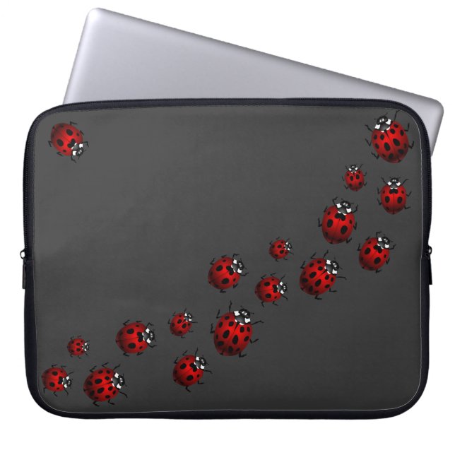 Ladybug Laptop Sleeve Ladybird Tablet Fundas (Frente)