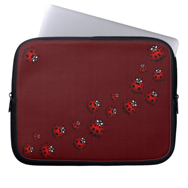 Ladybug Laptop Sleeve Ladybird Tablet Fundas (Frente)