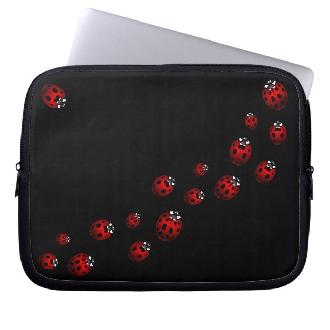 Ladybug Laptop Sleeve Ladybird Tablet Fundas (Frente)