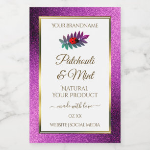 Ladybug moderno de etiquetas de producto blancas d