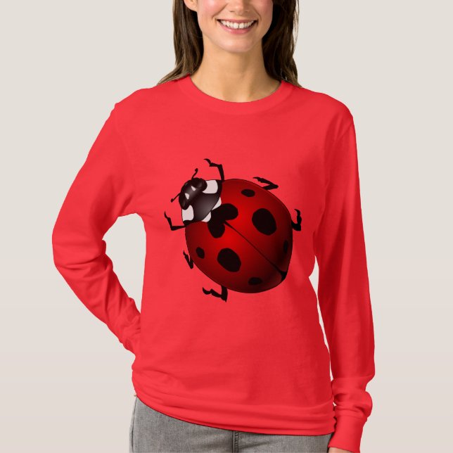 Ladybug Shirts de las camisetas de la mariquita de (Anverso)