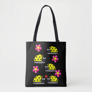 ladybugs de bolsos de tachuela