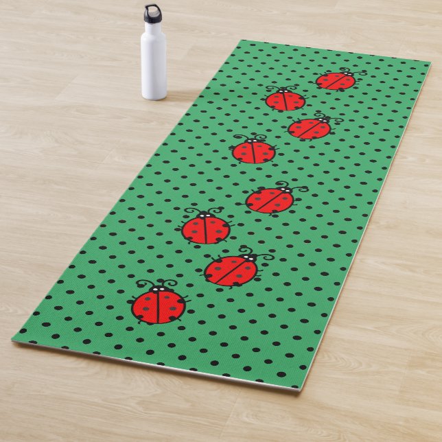 Ladybugs Diseño Yoga Mat (In situ)