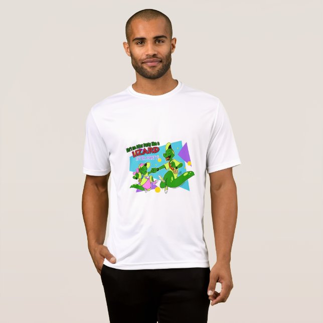 Lagarto AP de BOGP:  Camiseta del funcionamiento (Anverso completo)