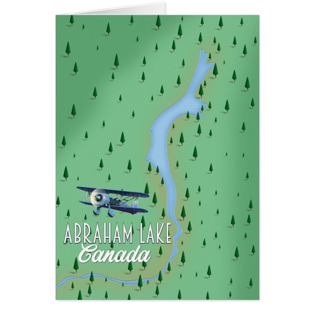Lago Abraham, canadá (Frente)