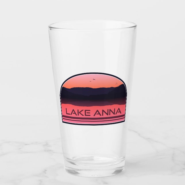 Lago Anna Virginia Red Sunrise (Anverso)