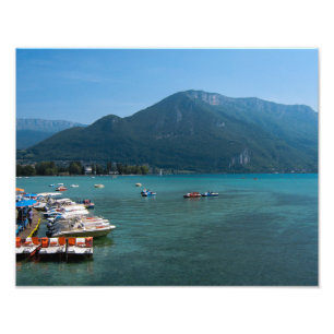 Lago Annecy, Francia - Impresión fotográfica