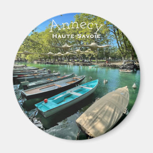 Lago Annecy, imán recto de Alta Saboya
