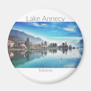 Lago Annecy - Talloires, imán redondo de