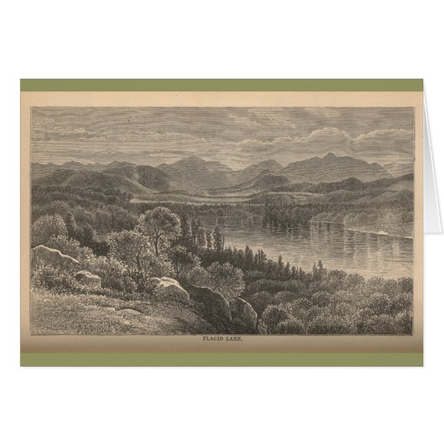 Lago apacible (Anverso (Horizontal))