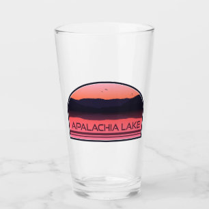 Lago Apalachia Carolina del Norte Red Sunrise