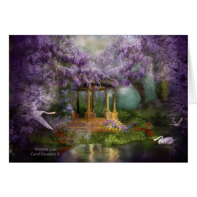 Lago ArtCard wisteria (Anverso (Horizontal))