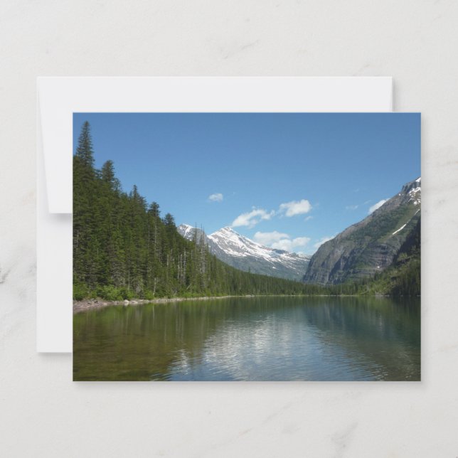 Lago Avalanche I en el Parque Nacional Glaciar (Anverso)