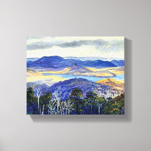 Lago Biwa, Japón, obras de arte famosas, (Anverso)