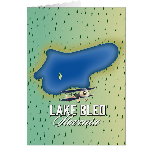 Lago Bled Eslovenia (Frente)