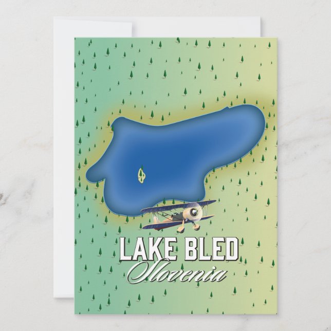 Lago Bled Eslovenia (Anverso)