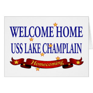 Lago casero agradable Champlain