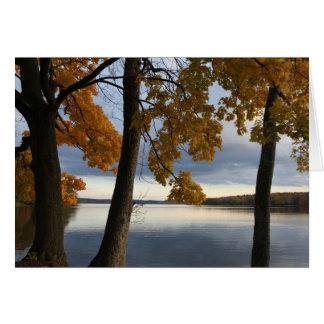 "Lago Cazenovia Otoño"