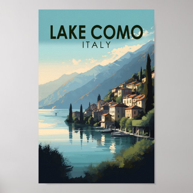 Lago Como Italia Viaje de arte (Frente)