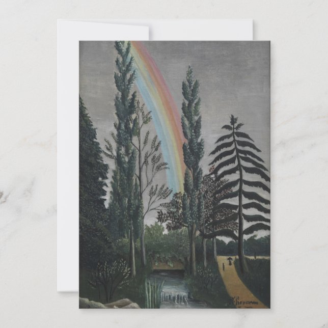 Lago Daumesnil por Henri Rousseau, Bella Artes de  (Anverso)
