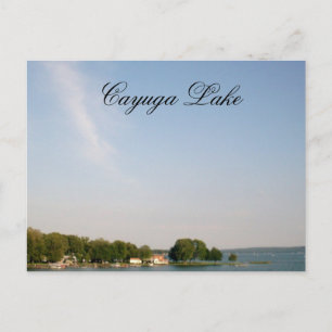 LAGO DE CAYUGA, postal estatal de NUEVA YORK