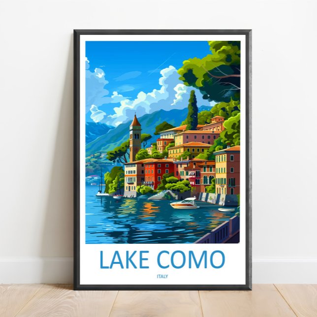 Lago de Como Arte de Pared de Viaje Lago de Como I (Subido por el creador)