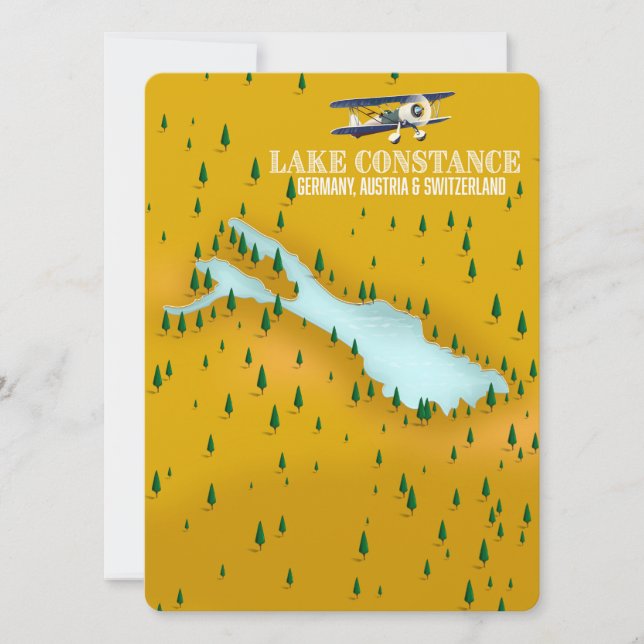 Lago de Constanza Alemania, Austria y Suiza (Anverso)