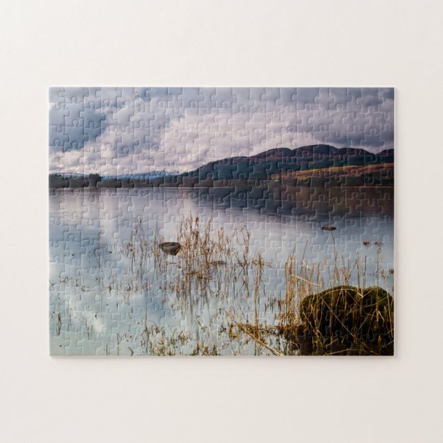 Lago de Menteith, rompecabezas de Escocia (Horizontal)