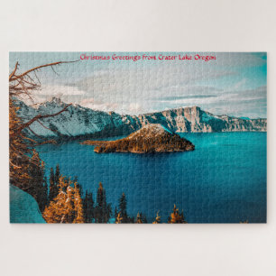 Lago del Cráter Oregon. Rompecabezas