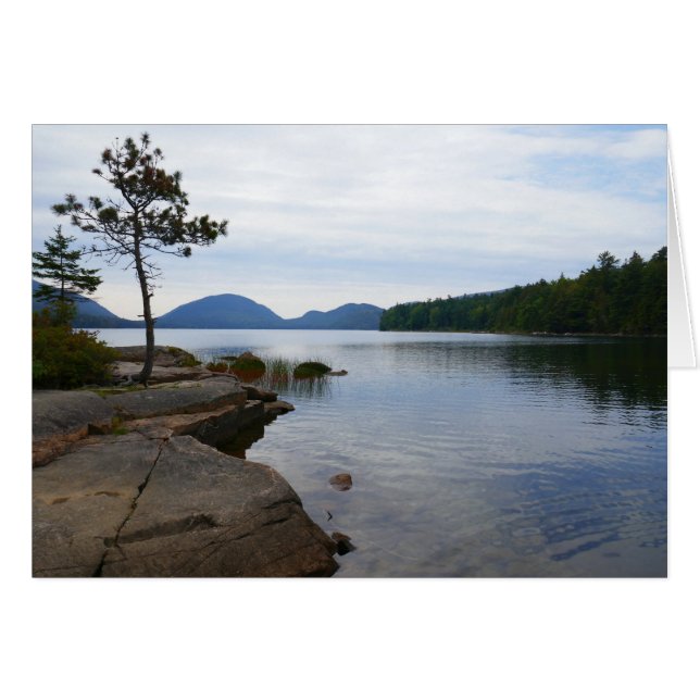 Lago Eagle en el Parque Nacional Acadia (Anverso (Horizontal))