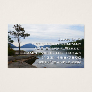 Lago Eagle en el Parque Nacional Acadia