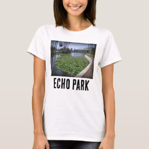 Lago Echo Park en Los Ángeles, camiseta de Califor