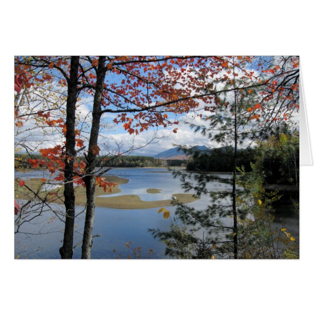 Lago Flagstaff Maine, EEUU. (Anverso (Horizontal))