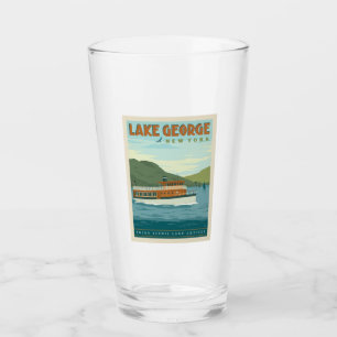 Lago George, Nueva York   Barco de época