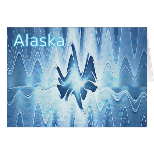 Lago Glacial - Alaska (Anverso (Horizontal))