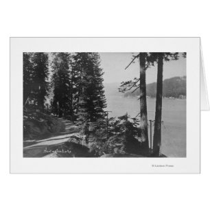 Lago Huntington, California View from Road