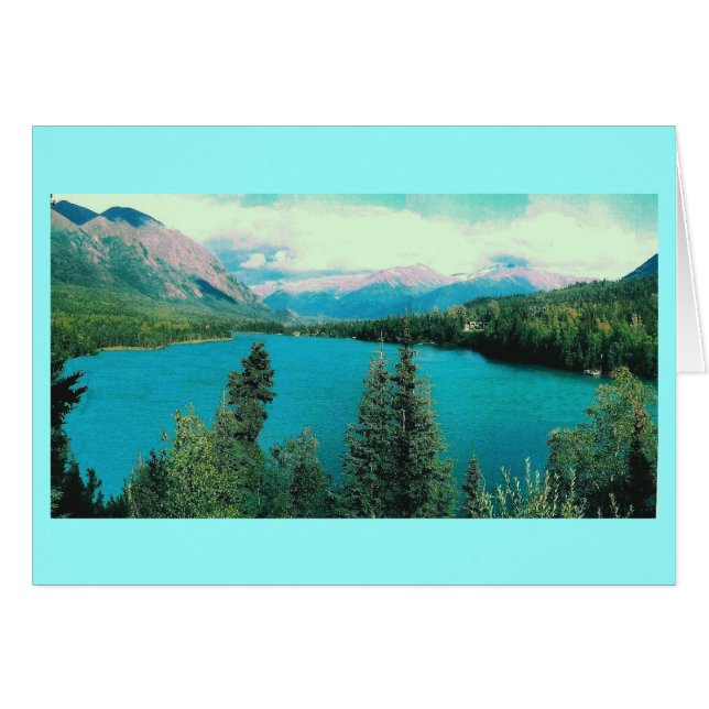 Lago Kenai, aterrizaje del tonelero, Alaska (Anverso (Horizontal))