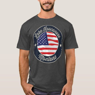 Lago Koocanusa - Camiseta conmemorativa patriótica