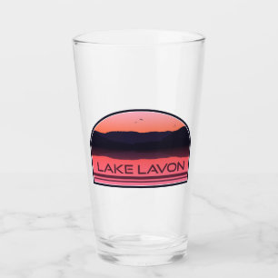 Lago Lavon Texas Red Sunrise